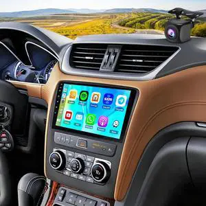 Car Stereo for Chevrolet Traverse 2013-2017 Double Din Car Radio Head Unit | with Carplay Android Auto Bluetooth Navi SWC Split Screen 7" Touchscreen GPS WiFi Navi FM Backup Camera, 2+32G Car Stereo for Chevrolet Traverse 2013-2017 Double Din Car Radio Head Unit | with Carplay Android Auto Bluetooth Navi SWC Split Screen 7" Touchscreen GPS WiFi Navi FM Backup Camera, 2+32G