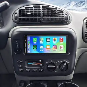 4+64G 6.86" Double Din Car Stereo Radio for Dodge Grand Caravan 1987-2000 | Wireless CarPlay & Android Auto Touchscreen Head Unit,Android 15 Radio,GPS WiFi Mirror Link Backup Camera FM DSP SWC 4+64G 6.86" Double Din Car Stereo Radio for Dodge Grand Caravan 1987-2000 | Wireless CarPlay & Android Auto Touchscreen Head Unit,Android 15 Radio,GPS WiFi Mirror Link Backup Camera FM DSP SWC