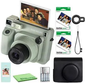 INSTAX Wide 400 Instant Camera 40-Sheet Case Bundle | For Parties, Events & Instant Photos | Includes Photo Album INSTAX Wide 400 Instant Camera 40-Sheet Case Bundle | For Parties, Events & Instant Photos | Includes Photo Album