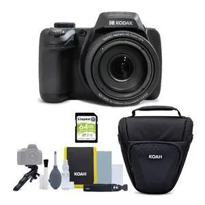 PIXPRO AZ528 16MP Astro Zoom Digital Camera Bundle (Black) | 64GB Memory Card, 3-Inch LCD Display, Case with Accessories, (3 items) PIXPRO AZ528 16MP Astro Zoom Digital Camera Bundle (Black) | 64GB Memory Card, 3-Inch LCD Display, Case with Accessories, (3 items)