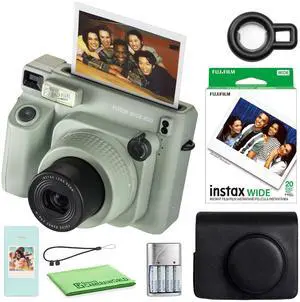 INSTAX Wide 400 Instant Camera 20-Sheet Case Bundle | For Parties, Events & Instant Photos | Includes Photo Album INSTAX Wide 400 Instant Camera 20-Sheet Case Bundle | For Parties, Events & Instant Photos | Includes Photo Album