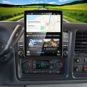 Double Din Car Stereo for Cadillac Escalade EXT 2002-2006 with Wireless CarPlay and Android Auto, 9.7 Inch Touchscreen Android 13 Car Radio Support GPS Bluetooth WiFi FM RDS Mirror Link Backup Camera Double Din Car Stereo for Cadillac Escalade EXT 2002-2006 with Wireless CarPlay and Android Auto, 9.7 Inch Touchscreen Android 13 Car Radio Support GPS Bluetooth WiFi FM RDS Mirror Link Backup Camera