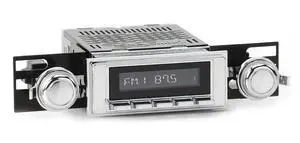 RetroRadio Compatible with 1970-72 Chevrolet Monte Carlo Features Include Bluetooth, AUX, AM/FM LAC-M1-120-03-73C1 RetroRadio Compatible with 1970-72 Chevrolet Monte Carlo Features Include Bluetooth, AUX, AM/FM LAC-M1-120-03-73C1
