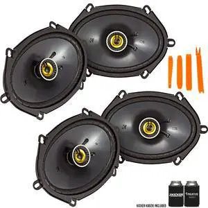 CS Series CSC68 6 x 8 Inch Car Audio System Speaker, Black (2 Pack) CS Series CSC68 6 x 8 Inch Car Audio System Speaker, Black (2 Pack)