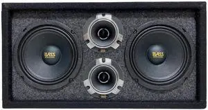 6.5" Loaded Chuchera Box with 6.5" Outdoor Home & Speakers & Tweeters 800W - Best for Car UTV, ATV, Camper, DJ, Pro Audio Use 6.5" Loaded Chuchera Box with 6.5" Outdoor Home & Speakers & Tweeters 800W - Best for Car UTV, ATV, Camper, DJ, Pro Audio Use