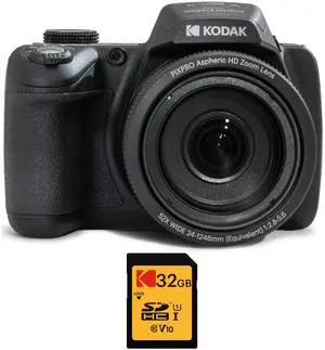 PIXPRO AZ528 16MP Astro Zoom Digital Camera Bundle (Black) | 32GB Class 10 UHS-I U1 SDHC Memory Card, 3-Inch LCD Display, (2 items) PIXPRO AZ528 16MP Astro Zoom Digital Camera Bundle (Black) | 32GB Class 10 UHS-I U1 SDHC Memory Card, 3-Inch LCD Display, (2 items)