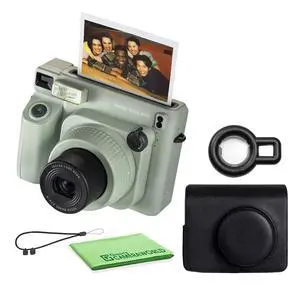 INSTAX Wide 400 Instant Camera Case Bundle | For Parties, Events & Instant Photos | Includes Cleaning Cloth INSTAX Wide 400 Instant Camera Case Bundle | For Parties, Events & Instant Photos | Includes Cleaning Cloth