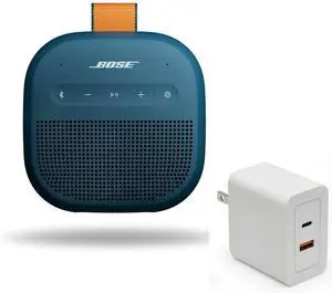 SoundLink Micro Portable Bluetooth Speaker (2nd Gen) Bundle with Fast Charger, Wireless Outdoor Speaker, Up to 12 Hours Battery Life, Waterproof and Dustproof, (Twilight Blue) SoundLink Micro Portable Bluetooth Speaker (2nd Gen) Bundle with Fast Charger, Wireless Outdoor Speaker, Up to 12 Hours Battery Life, Waterproof and Dustproof, (Twilight Blue)