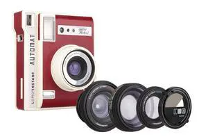 Lomo'Instant Automat South Beach + 3 Lenses - Instant Film Camera Compatible for Fujifilm Instax Mini Film Lomo'Instant Automat South Beach + 3 Lenses - Instant Film Camera Compatible for Fujifilm Instax Mini Film