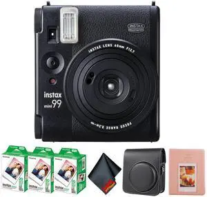 INSTAX Mini 99 Instant Camera 60-Sheet Bundle | For Parties, Events & Instant Photos | Includes Camera Case, Photo Album INSTAX Mini 99 Instant Camera 60-Sheet Bundle | For Parties, Events & Instant Photos | Includes Camera Case, Photo Album