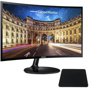 27 Inch Curved Computer Monitor, LC27F390FHNXZA LED 60Hz Full HD 1080P Gaming Slim Design for Home &Office, Black Mouse Pad Included 27 Inch Curved Computer Monitor, LC27F390FHNXZA LED 60Hz Full HD 1080P Gaming Slim Design for Home &Office, Black Mouse Pad Included