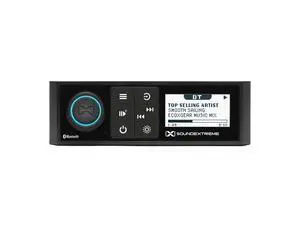 by ECOXGEAR Marine AM/FM Stereo Receiver 200-Watt Waterproof Bluetooth Powersports with Built-in 4 Zone LED Controller (Single DIN Style) by ECOXGEAR Marine AM/FM Stereo Receiver 200-Watt Waterproof Bluetooth Powersports with Built-in 4 Zone LED Controller (Single DIN Style)