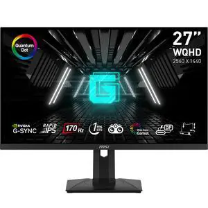 G274QPF-QD, 27" Gaming Monitor, 2560 x 1440(QHD), IPS, 170Hz, FreeSync Premium, HDR400, HDMI, Displayport, USB C, Tilt G274QPF-QD, 27" Gaming Monitor, 2560 x 1440(QHD), IPS, 170Hz, FreeSync Premium, HDR400, HDMI, Displayport, USB C, Tilt