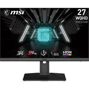 G272QPF, 27" Gaming Monitor, 2560 x 1440 (QHD), Rapid IPS, 1ms, 170Hz, G-Sync Compatible, HDR Ready, HDMI, Displayport, Tilt, Swivel, Height Adjustable, Pivot G272QPF, 27" Gaming Monitor, 2560 x 1440 (QHD), Rapid IPS, 1ms, 170Hz, G-Sync Compatible, HDR Ready, HDMI, Displayport, Tilt, Swivel, Height Adjustable, Pivot