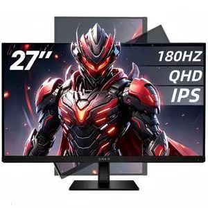 OMEN 27 Inch QHD (2560 x 1440) Gaming Monitor, 180Hz Refresh Rate, 1ms Response Time, AMD FreeSync, IPS Eye Comfort Display, Eye Comfort Display, Low Blue Light, OMEN 27q G2 OMEN 27 Inch QHD (2560 x 1440) Gaming Monitor, 180Hz Refresh Rate, 1ms Response Time, AMD FreeSync, IPS Eye Comfort Display, Eye Comfort Display, Low Blue Light, OMEN 27q G2