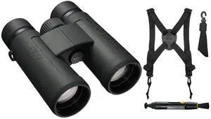 Prostaff P3 10X42 Binoculars Bundle | Harness, lens Pen Cleaning System, (3 items) Prostaff P3 10X42 Binoculars Bundle | Harness, lens Pen Cleaning System, (3 items)