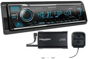 KMM-X705 Media Receiver with Bluetooth, Alexa Built-in, HD Radio, Front USB, SiriusXM Ready, Spotify, Pandora, for iPhone and Android Phone, Music Mix | Plus SXV300V1 SiriusXM Tuner KMM-X705 Media Receiver with Bluetooth, Alexa Built-in, HD Radio, Front USB, SiriusXM Ready, Spotify, Pandora, for iPhone and Android Phone, Music Mix | Plus SXV300V1 SiriusXM Tuner
