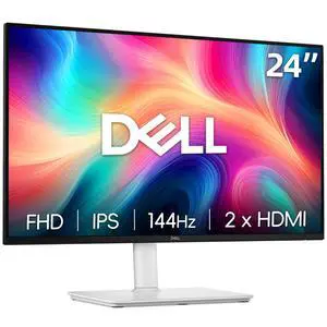 24 inch Monitor, LED FHD - 144Hz Refresh Rate 1500:1 Contrast Ratio, AMD FreeSync - VESA, Integrated 2x3W Speaker, Height/Tilt/Pivot/Swivel Adjustability, 2 x HDMI, White 24 inch Monitor, LED FHD - 144Hz Refresh Rate 1500:1 Contrast Ratio, AMD FreeSync - VESA, Integrated 2x3W Speaker, Height/Tilt/Pivot/Swivel Adjustability, 2 x HDMI, White