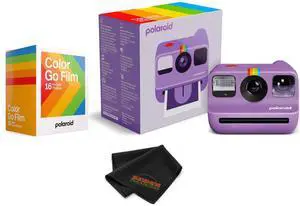 Go Generation 2 - Mini Instant Film Camera (Purple) | Bundle with Double Pack of Color Go Film (16 Photos) Go Generation 2 - Mini Instant Film Camera (Purple) | Bundle with Double Pack of Color Go Film (16 Photos)