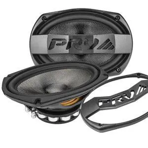 Carbon Fiber 6x9 Midrange Speaker 500 Watts 4 Ohm Neodymium 69MR500CF-NDY-4 Water Resistant Pro Audio Loudspeaker for Boat UTV 4-Wheeler Motorcycle (2 Speakers) Carbon Fiber 6x9 Midrange Speaker 500 Watts 4 Ohm Neodymium 69MR500CF-NDY-4 Water Resistant Pro Audio Loudspeaker for Boat UTV 4-Wheeler Motorcycle (2 Speakers)