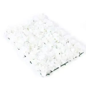 20pcs 24" x 16" Artificial Flower Wall Panel Background,3D White Silk Hydrangea Rose Flowers Wall Backdrop for Wedding Party Event Photo Stage Backdrop Wall Decor (White) 20pcs 24" x 16" Artificial Flower Wall Panel Background,3D White Silk Hydrangea Rose Flowers Wall Backdrop for Wedding Party Event Photo Stage Backdrop Wall Decor (White)
