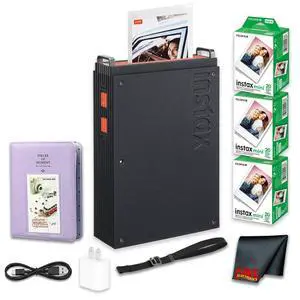instax mini Link Bluetooth Smartphone Printer 60-Photo Bundle | For Mobile Photos, Parties & Scrapbooks | Bluetooth Printing, 2x3" Prints | Includes Photo Album instax mini Link Bluetooth Smartphone Printer 60-Photo Bundle | For Mobile Photos, Parties & Scrapbooks | Bluetooth Printing, 2x3" Prints | Includes Photo Album