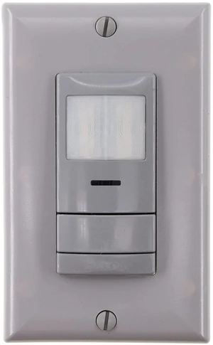 NWSX-PDT-LV-GY nLight Dual-Tech Occupancy Sensor Wall Switch, 12/24Vdc, Gray NWSX-PDT-LV-GY nLight Dual-Tech Occupancy Sensor Wall Switch, 12/24Vdc, Gray