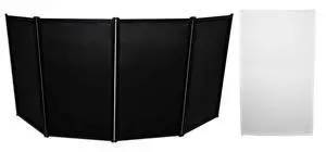 RFAAC DJ Event Facade 4-Panel Booth with RSCFAW White Scrim Set | Aluminum Frame, Black and White Scrims, 27.5" x 47.2" Panels, Foldable, Travel Bag, DJ Event, 2-items RFAAC DJ Event Facade 4-Panel Booth with RSCFAW White Scrim Set | Aluminum Frame, Black and White Scrims, 27.5" x 47.2" Panels, Foldable, Travel Bag, DJ Event, 2-items
