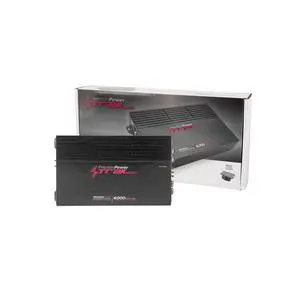 Trax Micro Monoblock Class D Car Stereo Amplifier TM1.6000D 6000W Single Channel Digital Subwoofer Amp with Wired Bass Control & High-Level Inputs for Powerful Audio Trax Micro Monoblock Class D Car Stereo Amplifier TM1.6000D 6000W Single Channel Digital Subwoofer Amp with Wired Bass Control & High-Level Inputs for Powerful Audio
