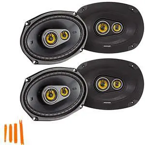 46CSC6934 - Two Pairs of CS-Series CSC693 6x9-Inch (160x230mm) 3-Way Speakers, 4-Ohm (2 Pairs) 46CSC6934 - Two Pairs of CS-Series CSC693 6x9-Inch (160x230mm) 3-Way Speakers, 4-Ohm (2 Pairs)