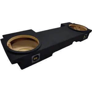 ASC GM2X12AVECL Compatible with Chevy Silverado or GMC Sierra HD Crew Cab Truck 2002-2013 Dual 12" Subwoofer Underseat Sub Box Speaker Enclosure ASC GM2X12AVECL Compatible with Chevy Silverado or GMC Sierra HD Crew Cab Truck 2002-2013 Dual 12" Subwoofer Underseat Sub Box Speaker Enclosure