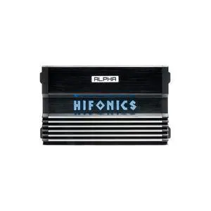 Alpha A1200.1D Amplifier 1000 Watt, Super Class D, Mono, Auto on, Nickel Plated, Remote Control, Aluminum Heat Sink, Silver/Blue Alpha A1200.1D Amplifier 1000 Watt, Super Class D, Mono, Auto on, Nickel Plated, Remote Control, Aluminum Heat Sink, Silver/Blue