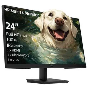 23.8 Inch IPS Monitor, Full HD 1080p Display, 100Hz Refresh Rate, 5ms Response Time, HDMI, DisplayPort, VGA, VESA Wall Mountable, Anti-Glare Screen, Tilt Adjustable Stand, Black 23.8 Inch IPS Monitor, Full HD 1080p Display, 100Hz Refresh Rate, 5ms Response Time, HDMI, DisplayPort, VGA, VESA Wall Mountable, Anti-Glare Screen, Tilt Adjustable Stand, Black