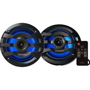 KFC-1673MRBL 6-3/4" Marine/Car Speakers Black w/RGB KFC-1673MRBL 6-3/4" Marine/Car Speakers Black w/RGB