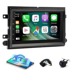 7 inch Touchscreen Car Stereo Fit for Ford F150 2004-2008 F250 2006-2014, Android13.0 Car Radio for Escape Focus Mustang Expedition Fusion with Carplay Android Auto GPS Backup Camera - 4+64G 7 inch Touchscreen Car Stereo Fit for Ford F150 2004-2008 F250 2006-2014, Android13.0 Car Radio for Escape Focus Mustang Expedition Fusion with Carplay Android Auto GPS Backup Camera - 4+64G
