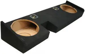 Fits 2009-2014 Ford F150 Super Cab Dual 12" Sub Box Subwoofer Enclosure ASC | 12 inch bass upgrade for extended trucks, vehicle-specific design, easy install, works with aftermarket amps, clean finish Fits 2009-2014 Ford F150 Super Cab Dual 12" Sub Box Subwoofer Enclosure ASC | 12 inch bass upgrade for extended trucks, vehicle-specific design, easy install, works with aftermarket amps, clean finish