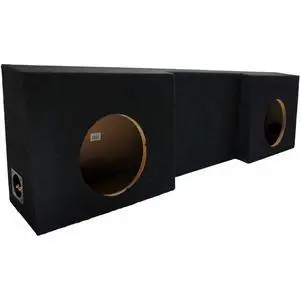 Dual 10 Inch Sealed Truck Subwoofer Box Custom Sub Enclosure - ASC | Fits 2 speaker drivers, tight punchy bass for pickup cabs, MDF build, pairs with your amp and stereo upgrade, easy install Dual 10 Inch Sealed Truck Subwoofer Box Custom Sub Enclosure - ASC | Fits 2 speaker drivers, tight punchy bass for pickup cabs, MDF build, pairs with your amp and stereo upgrade, easy install