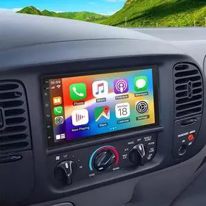 7 inch Double Din Car Stereo for Ford Excursion 2000-2005 Radio Upgrade with Backup Camera Touch Screen Radio for Ford Excursion 2000-2005 with Wireless Carplay Auto Android GPS FM RDS, 2+64G 7 inch Double Din Car Stereo for Ford Excursion 2000-2005 Radio Upgrade with Backup Camera Touch Screen Radio for Ford Excursion 2000-2005 with Wireless Carplay Auto Android GPS FM RDS, 2+64G