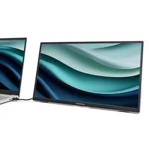 Solo Essential 15.6" Portable Monitor for Laptop with Protective Sleeve | FHD Dual Screen w/Kickstand, USB & HDMI Laptop Screen Extender | Compatible with Mac, PC, Chrome Solo Essential 15.6" Portable Monitor for Laptop with Protective Sleeve | FHD Dual Screen w/Kickstand, USB & HDMI Laptop Screen Extender | Compatible with Mac, PC, Chrome