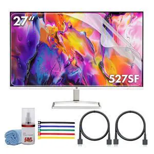 Series 5 527SF 27" Full HD (1920×1080) Monitor | IPS Display, 100Hz Refresh Rate, Slim Bezel Design, Eye Comfort Technology & HDMI Connection, Replaces M27F (94F44AA#ABA) + Screen Protector + More Series 5 527SF 27" Full HD (1920×1080) Monitor | IPS Display, 100Hz Refresh Rate, Slim Bezel Design, Eye Comfort Technology & HDMI Connection, Replaces M27F (94F44AA#ABA) + Screen Protector + More
