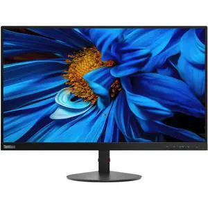ThinkVision S24e 23.8-Inch Full HD WLED Backlit LCD Monitor 1920 x 1080 - 16.7 Million Colors - FreeSync - HDMI - VGA - Raven Black ThinkVision S24e 23.8-Inch Full HD WLED Backlit LCD Monitor 1920 x 1080 - 16.7 Million Colors - FreeSync - HDMI - VGA - Raven Black