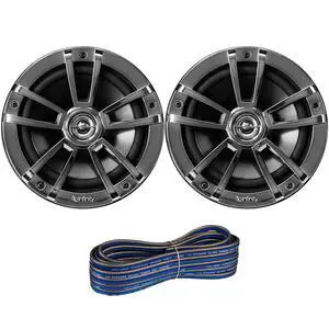 Infinity 6.5" Marine Speakers (Qty 2) 1 Pair of OEM Replacement Speakers w/ 50ft Wire (Chrome) 622MB Infinity 6.5" Marine Speakers (Qty 2) 1 Pair of OEM Replacement Speakers w/ 50ft Wire (Chrome) 622MB