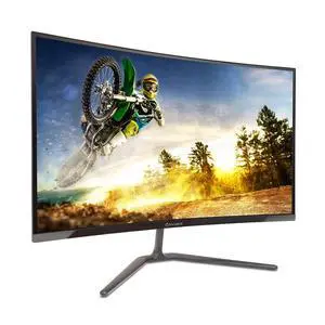 AOPEN 32HC5QU 31.5in Curved WQHD 2560x1440 180Hz Gaming Monitor | 1ms response time, HDR support, AMD FreeSync Premium, HDMI and DisplayPort inputs, tilt adjustable stand design AOPEN 32HC5QU 31.5in Curved WQHD 2560x1440 180Hz Gaming Monitor | 1ms response time, HDR support, AMD FreeSync Premium, HDMI and DisplayPort inputs, tilt adjustable stand design