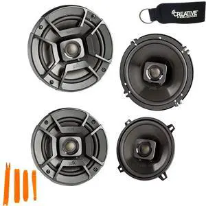 A Pair of DB652 6.5" Coaxial and A Pair of DB522 5.25" Speakers - Bundle Includes 2 Pair A Pair of DB652 6.5" Coaxial and A Pair of DB522 5.25" Speakers - Bundle Includes 2 Pair