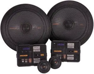 51KSS6704 KS-Series 6.75" Component System with 1" tweeters, 4-Ohm, Pair 51KSS6704 KS-Series 6.75" Component System with 1" tweeters, 4-Ohm, Pair