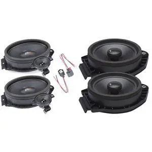 OE Series Direct 2 Ohm Replacement Speakers with Front Tweeters Compatible with Factory Amplified Chevy Silverado Crew Cab Pickup 14-24 OE Series Direct 2 Ohm Replacement Speakers with Front Tweeters Compatible with Factory Amplified Chevy Silverado Crew Cab Pickup 14-24