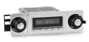 RetroRadio Compatible with 1967-72 Chevrolet C/K Series Truck Features Include Bluetooth, AUX, AM/FM LAC-M1-119-23P-93PC RetroRadio Compatible with 1967-72 Chevrolet C/K Series Truck Features Include Bluetooth, AUX, AM/FM LAC-M1-119-23P-93PC