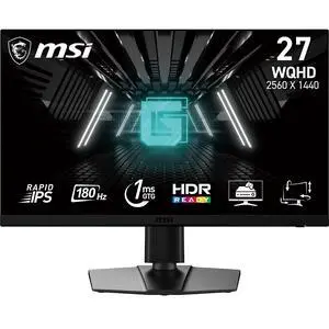 G272QPF E2 27-inch 2560 x 1440 (QHD) Computer Monitor, 180Hz, AMD Adaptive Sync, HDMI, DisplayPort, VESA, Tilt, Height Adjustable, Speaker, 1ms, Black G272QPF E2 27-inch 2560 x 1440 (QHD) Computer Monitor, 180Hz, AMD Adaptive Sync, HDMI, DisplayPort, VESA, Tilt, Height Adjustable, Speaker, 1ms, Black
