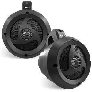 2-Way Waterproof Bluetooth Off-Road Speakers - 4 inch 900W Active Passive Marine Grade Wakeboard Tower Speakers System w/AUX, Full Range Outdoor Stereo Speaker for ATV/UTV Jeep Boat - PLUTV40BTA 2-Way Waterproof Bluetooth Off-Road Speakers - 4 inch 900W Active Passive Marine Grade Wakeboard Tower Speakers System w/AUX, Full Range Outdoor Stereo Speaker for ATV/UTV Jeep Boat - PLUTV40BTA