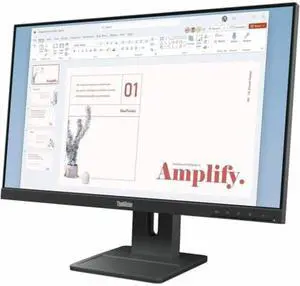 ThinkVision E24-40 24" Full HD LED Monitor - 16:9 - Raven Black - 23.8" Viewable - in-Plane Switching (IPS) Technology - 1920 x 1080 - WLED Backlight - 16.7 Million Colors - 250 Nit - 4 ms ThinkVision E24-40 24" Full HD LED Monitor - 16:9 - Raven Black - 23.8" Viewable - in-Plane Switching (IPS) Technology - 1920 x 1080 - WLED Backlight - 16.7 Million Colors - 250 Nit - 4 ms